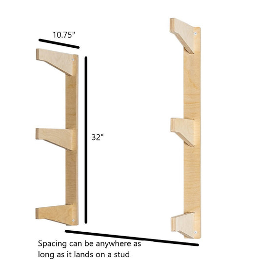 SHEDorize 3 Tier Lumber/Ski/Ladder Rack