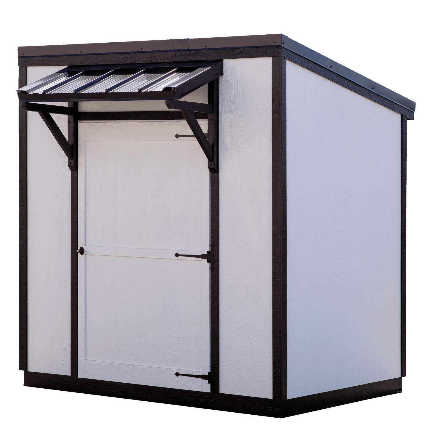 Skillion Roof Storage Shed, 6' x 8'